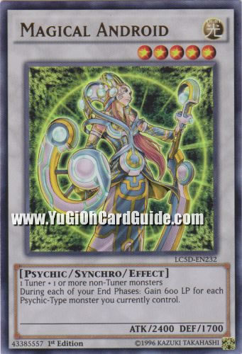 Yu-Gi-Oh Card: Magical Android
