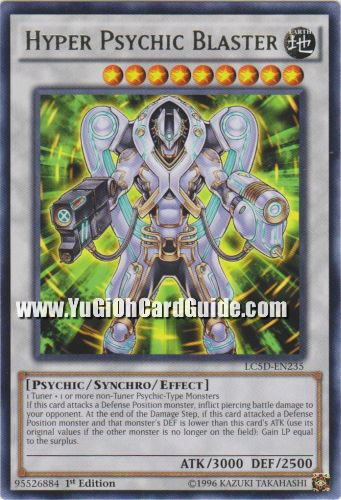 Yu-Gi-Oh Card: Hyper Psychic Blaster