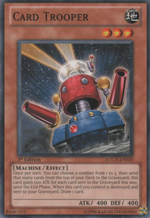 Yu-Gi-Oh! - Card Trooper (DP03-EN009) - Duelist Pack 3 Jaden Yuki 2 - 1st Edition - Ultra Rare by Yu-Gi-Oh