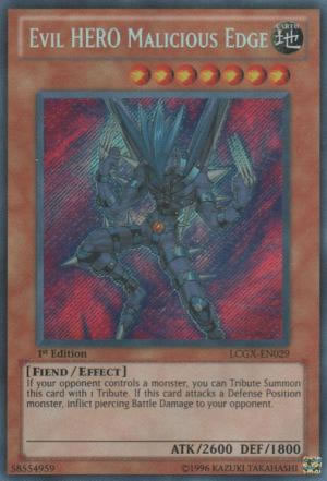 Yu-Gi-Oh! Evil HERO Malicious Edge