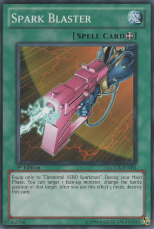 Yu-Gi-Oh Card: Spark Blaster