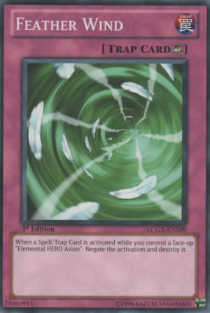 Yu-Gi-Oh Card: Feather Wind