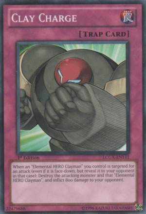 Yu-Gi-Oh Card: Clay Charge