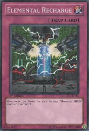 Yu-Gi-Oh Card: Elemental Recharge