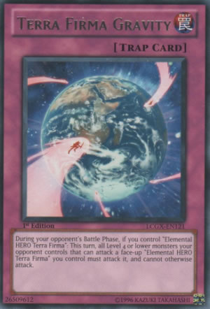 Yu-Gi-Oh Card: Terra Firma Gravity