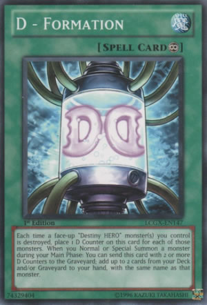 Yu-Gi-Oh Card: D - Formation