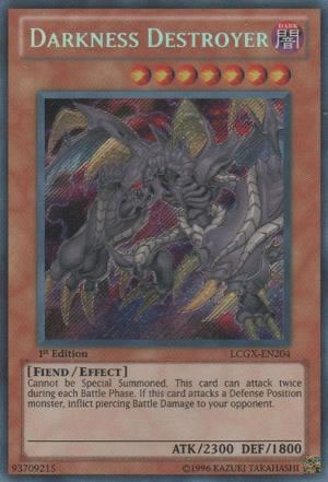 Yu-Gi-Oh Card: Darkness Destroyer
