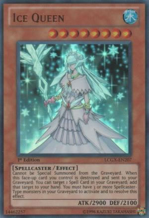 Yu-Gi-Oh Card: Ice Queen