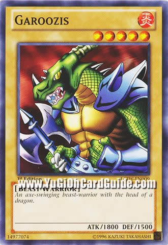 Yu-Gi-Oh Card: Garoozis