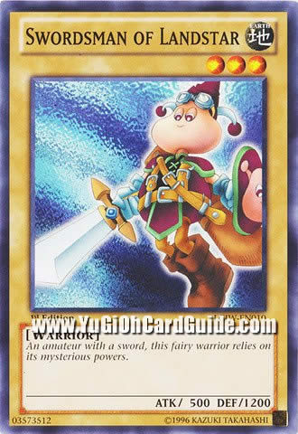 Yu-Gi-Oh Card: Swordsman of Landstar