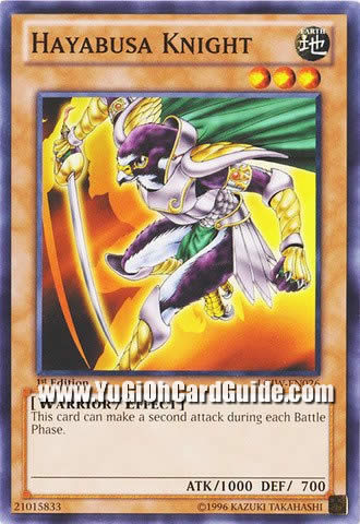 Yu-Gi-Oh Card: Hayabusa Knight