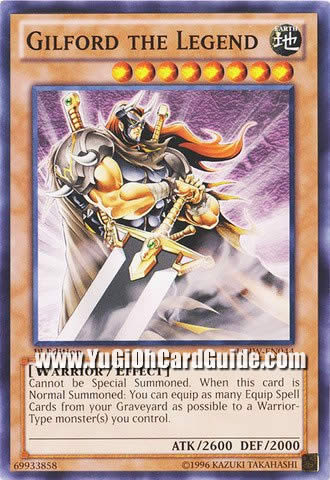 Yu-Gi-Oh Card: Gilford the Legend
