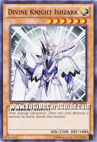 Yu-Gi-Oh Card: Divine Knight Ishzark