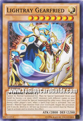 Yu-Gi-Oh Card: Lightray Gearfried