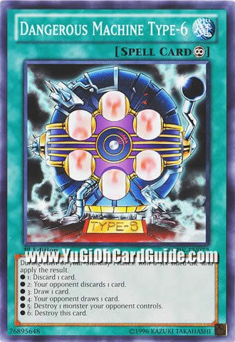 Yu-Gi-Oh Card: Dangerous Machine Type-6