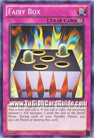 Yu-Gi-Oh Card: Fairy Box
