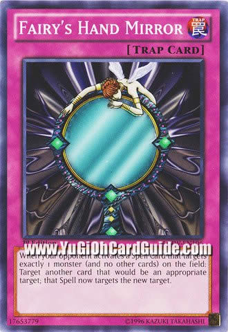 Yu-Gi-Oh Card: Fairy's Hand Mirror