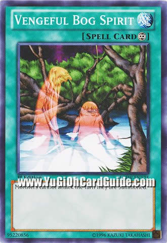 Yu-Gi-Oh Card: Vengeful Bog Spirit