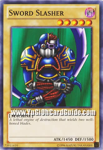 Yu-Gi-Oh Card: Sword Slasher