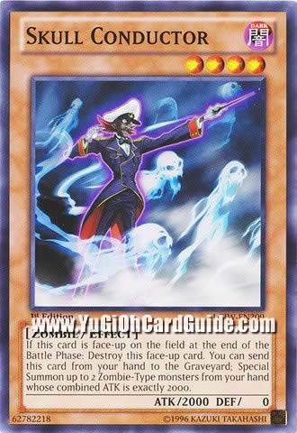 Yu-Gi-Oh Card: Skull Conductor