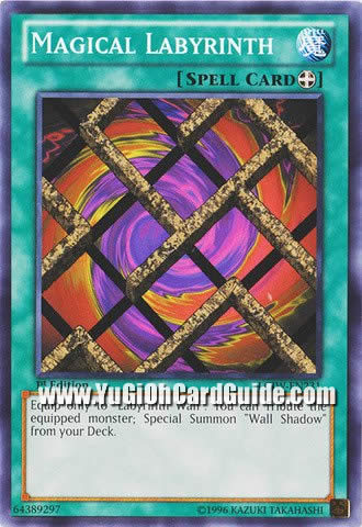 Yu-Gi-Oh Card: Magical Labyrinth