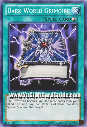 Yu-Gi-Oh Card: Dark World Grimoire