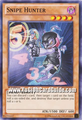 Yu-Gi-Oh Card: Snipe Hunter
