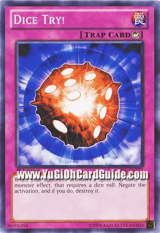 Yu-Gi-Oh Card: Dice Try!