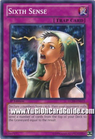 Yu-Gi-Oh Card: Sixth Sense