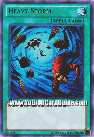 Yu-Gi-Oh Card: Heavy Storm