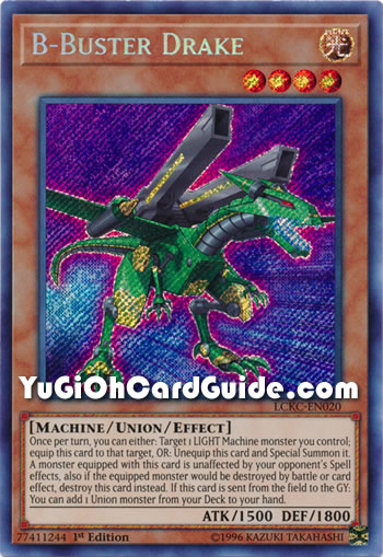Yu-Gi-Oh Card: B-Buster Drake