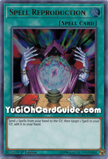 Yu-Gi-Oh Card: Spell Reproduction