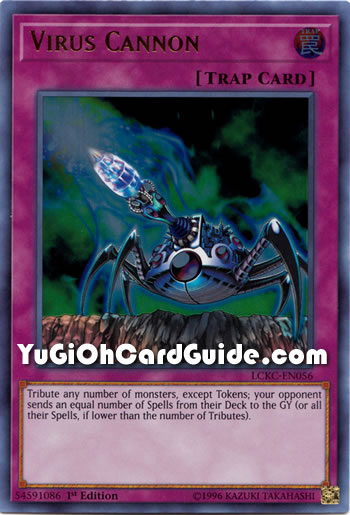 Yu-Gi-Oh Card: Virus Cannon