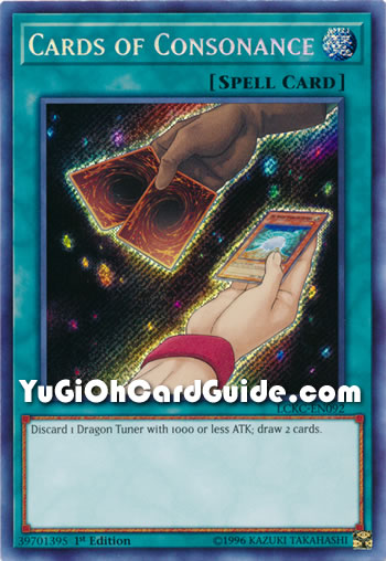 Yu-Gi-Oh Card: Cards of Consonance