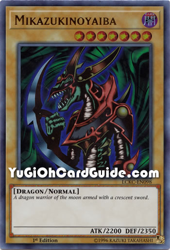 Yu-Gi-Oh Card: Mikazukinoyaiba