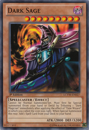 Yu-Gi-Oh Card: Dark Sage