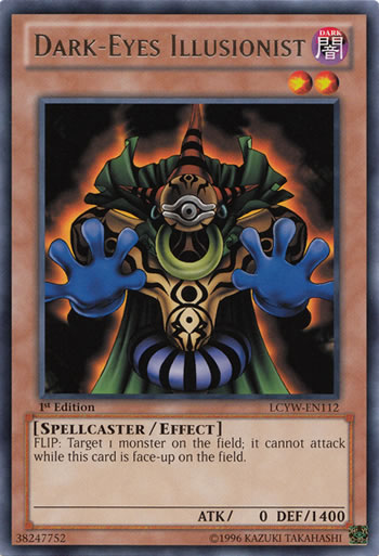 Yu-Gi-Oh Card: Dark-Eyes Illusionist