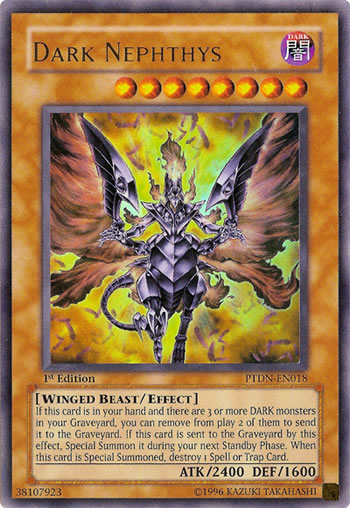 Yu-Gi-Oh Card: Dark Nephthys