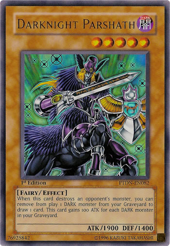 Yu-Gi-Oh Card: Darknight Parshath