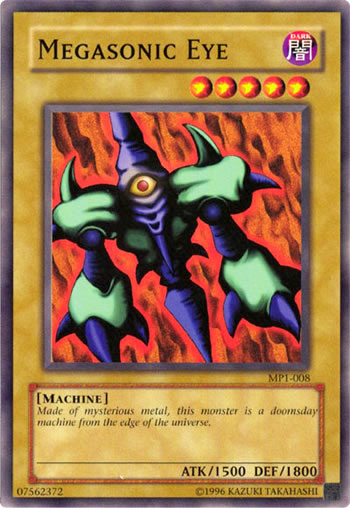 Yu-Gi-Oh Card: Megasonic Eye
