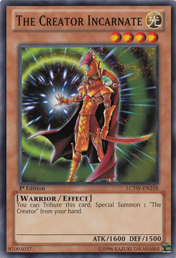 Yu-Gi-Oh Card: The Creator Incarnate