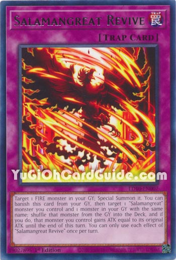 Yu-Gi-Oh Card: Salamangreat Revive