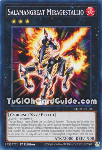 Yu-Gi-Oh Card: Salamangreat Miragestallio
