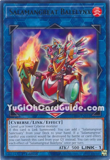 Yu-Gi-Oh Card: Salamangreat Balelynx