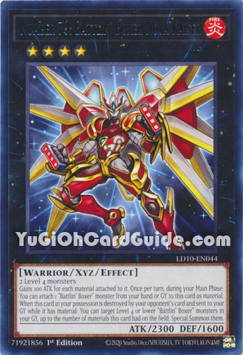 Yu-Gi-Oh Card: Number 79: Battlin' Boxer Nova Kaiser