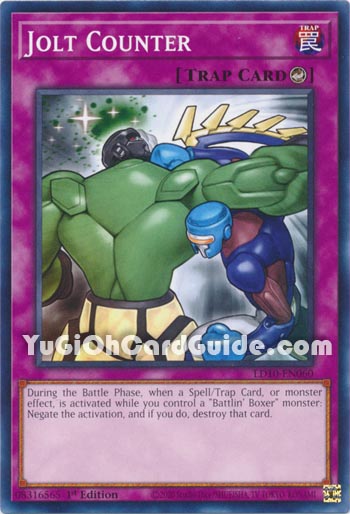 Yu-Gi-Oh Card: Jolt Counter