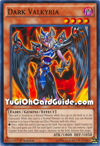 Yu-Gi-Oh Card: Dark Valkyria