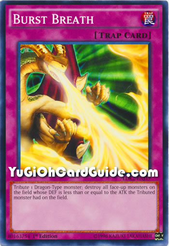Yu-Gi-Oh Card: Burst Breath