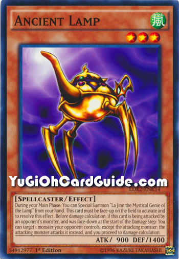 Yu-Gi-Oh Card: Ancient Lamp