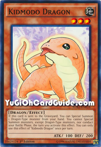 Yu-Gi-Oh Card: Kidmodo Dragon